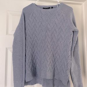 Cableknit sweater